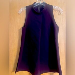 EUC Eggplant Colored Mock Turtleneck Theory Top